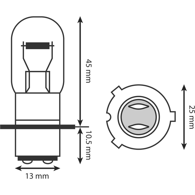 EH901 - HALOGEN 12V 35/35 3 PIN BULB Hover Image