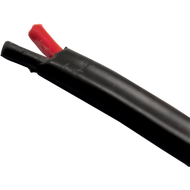 EW2 - ELEC WIRE RED/BLACK TWIN CORE 3MM X 30M Hover Image