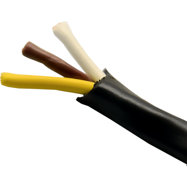 EW3 - ELECTRICAL WIRE BLK THREE CORE 3MM X 30M Hover Image