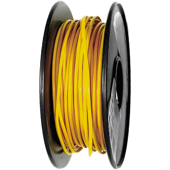 EWY - ELECTRICAL WIRE YELLOW 3MM X 30M Hover Image