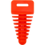 EXP6 - EXHAUST PLUG MIDSIZE ORANGE