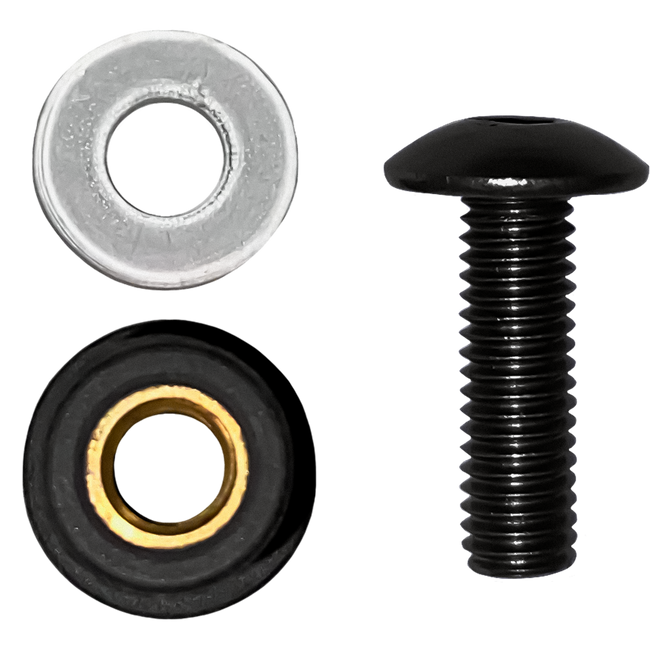 FBS2B - FAIRING SCREW KIT KAWASAKI BLACK Hover Image