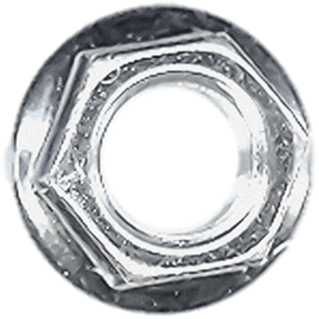 FN10 - FLANGE NUTS 10MM (50/BAG) Hover Image