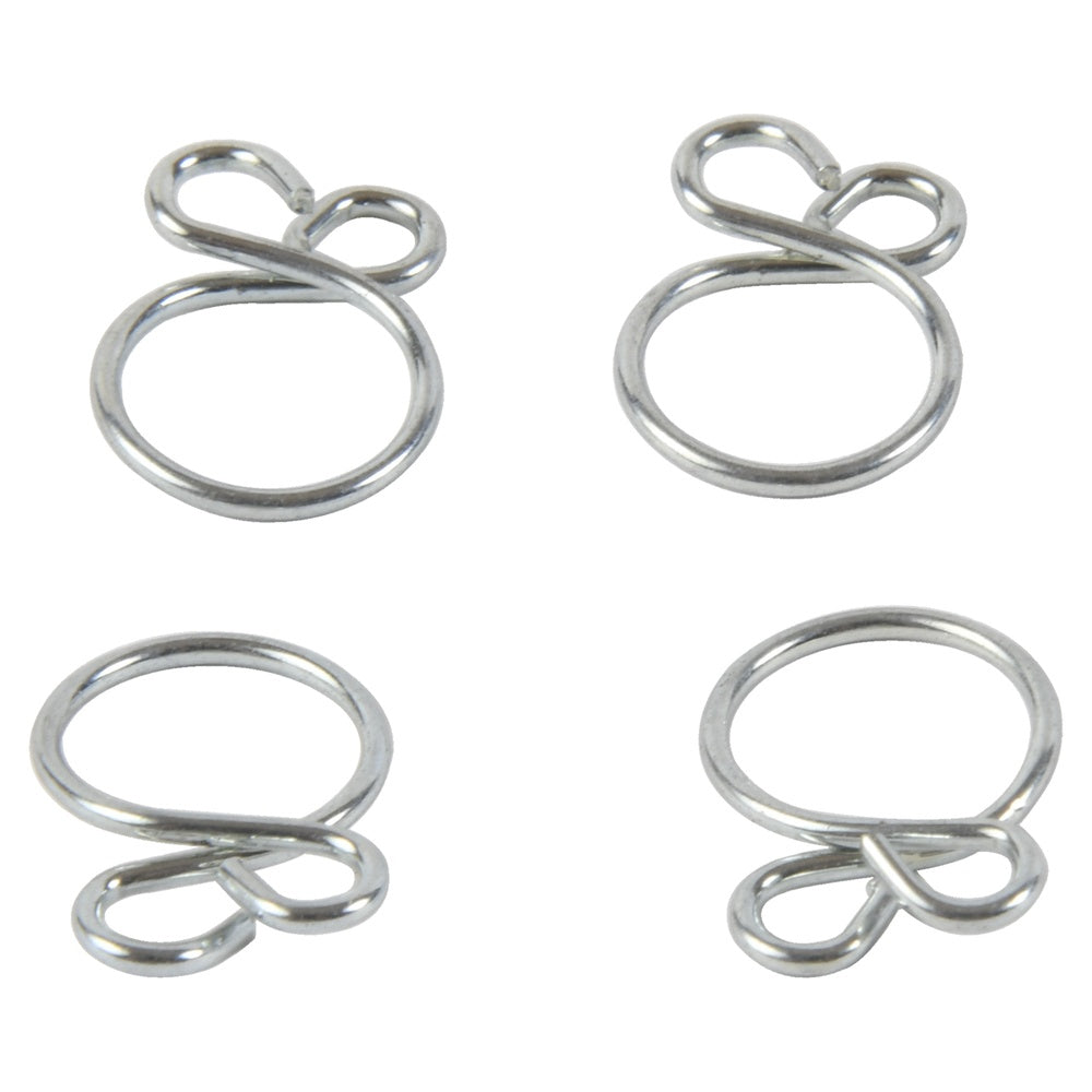 Hose Clamp Refill Kit - Wire clamps - 9.7mm I.D - 4pce
