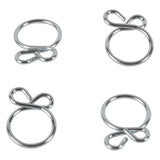 Hose Clamp Refill Kit - Wire clamps - 11.5mm I.D - 4pce