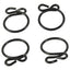 Hose Clamp Refill Kit - Wire clamps - 16.6mm I.D - 4pce
