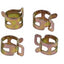 Hose Clamp Refill Kit - Band clamps - 10.4mm I.D 4pce