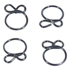 Hose Clamp Refill Kit - Wire clamps - 7.6mm I.D - 4pce