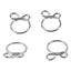 Hose Clamp Refill Kit - Wire clamps - 12.5mm I.D - 4pce