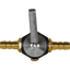 FT9A - FUEL TAP 4MM I.D- 6MM O.D HEX BODY