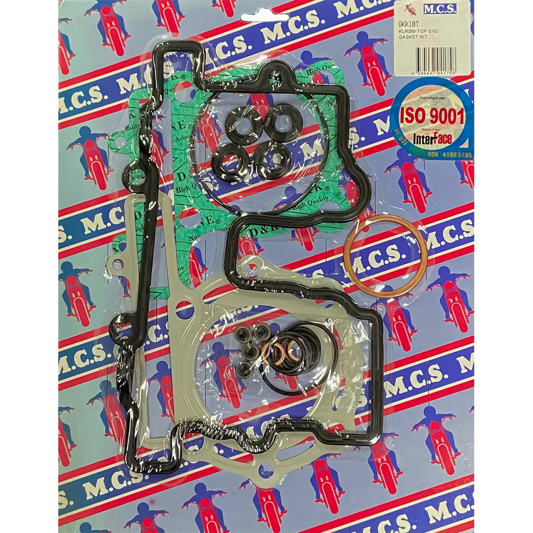 GKK18T - KLR250 TOP END GASKET KIT