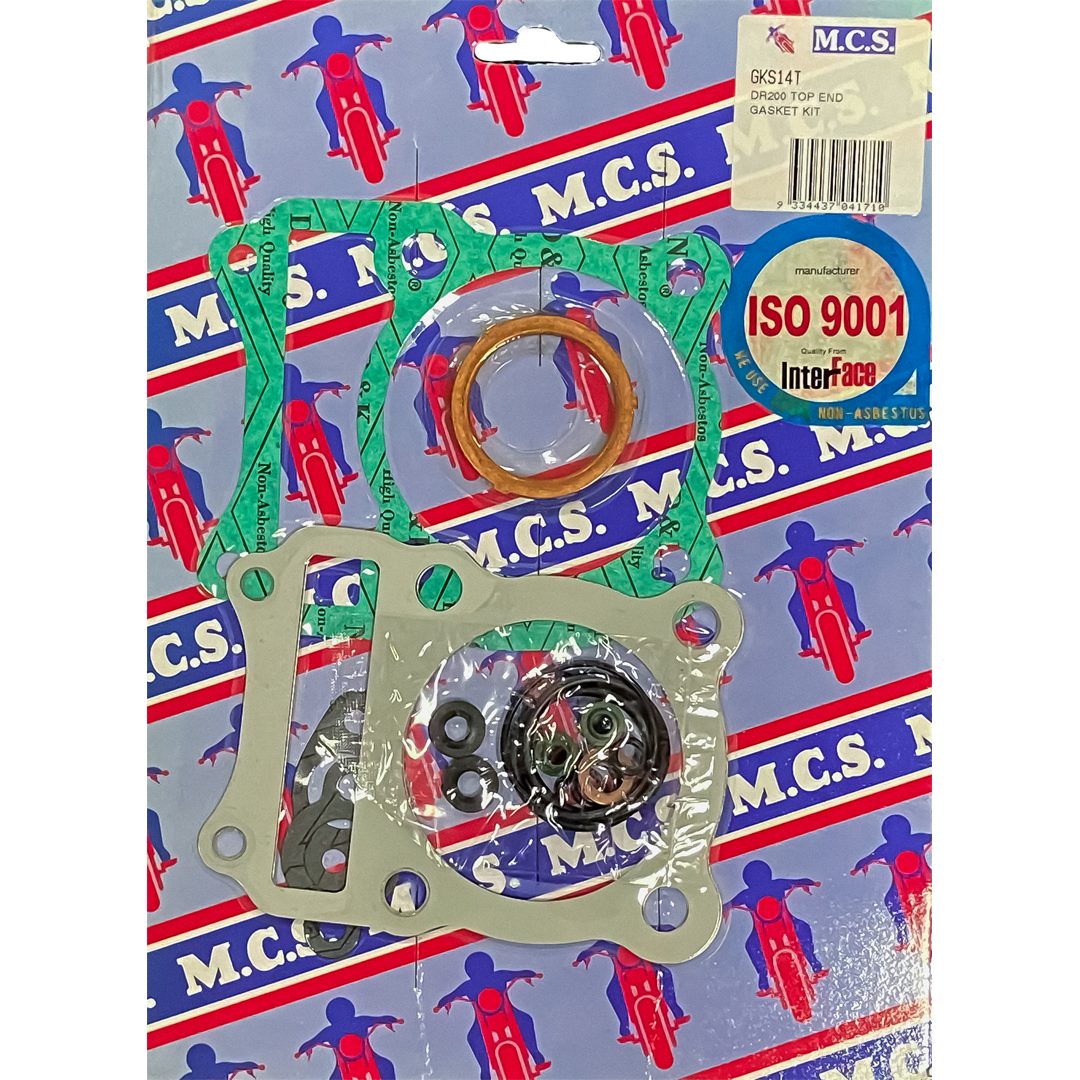 GKS14T - DR200 TOP END GASKET KIT