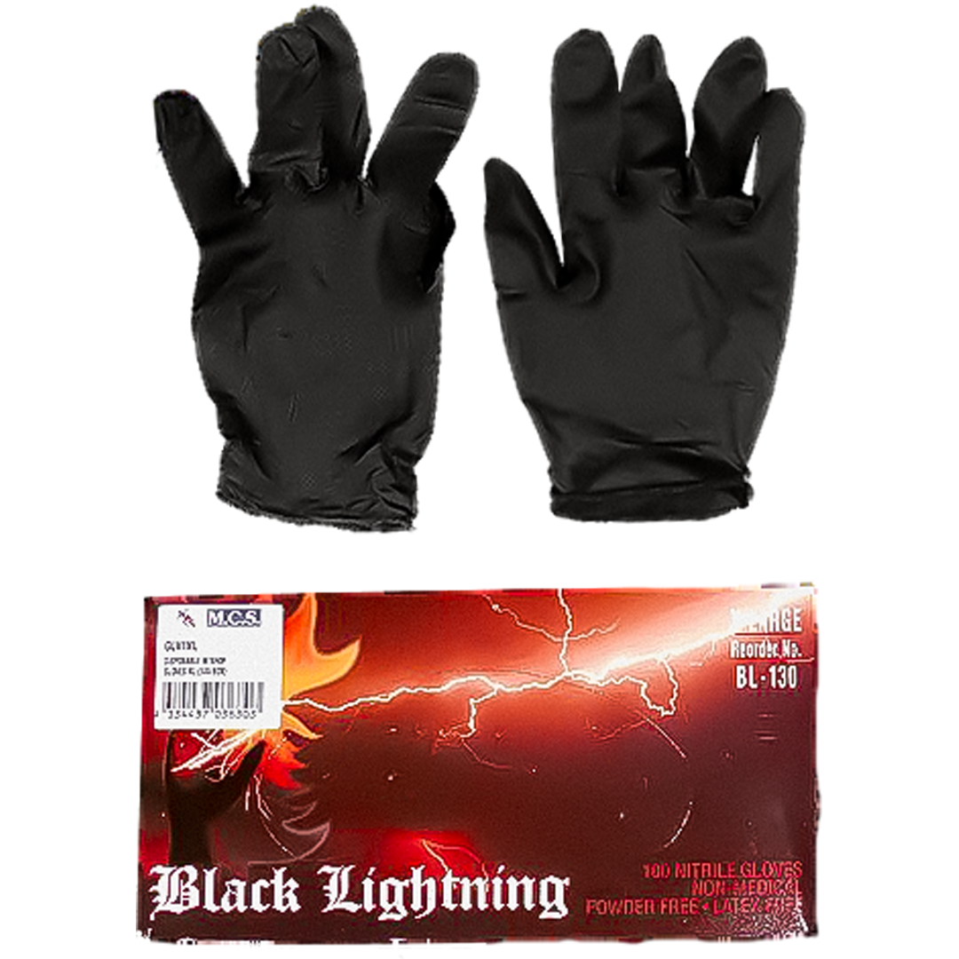 GLV1L - DISPOSABLE W/SHOP GLOVE LARGE (100/BOX)