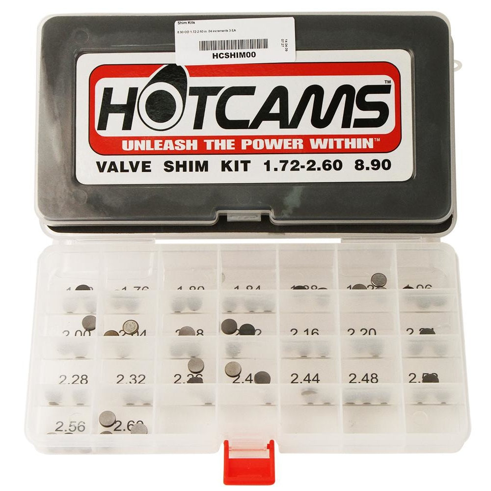 Hotcams Valve Shim Kit - 8.90mm