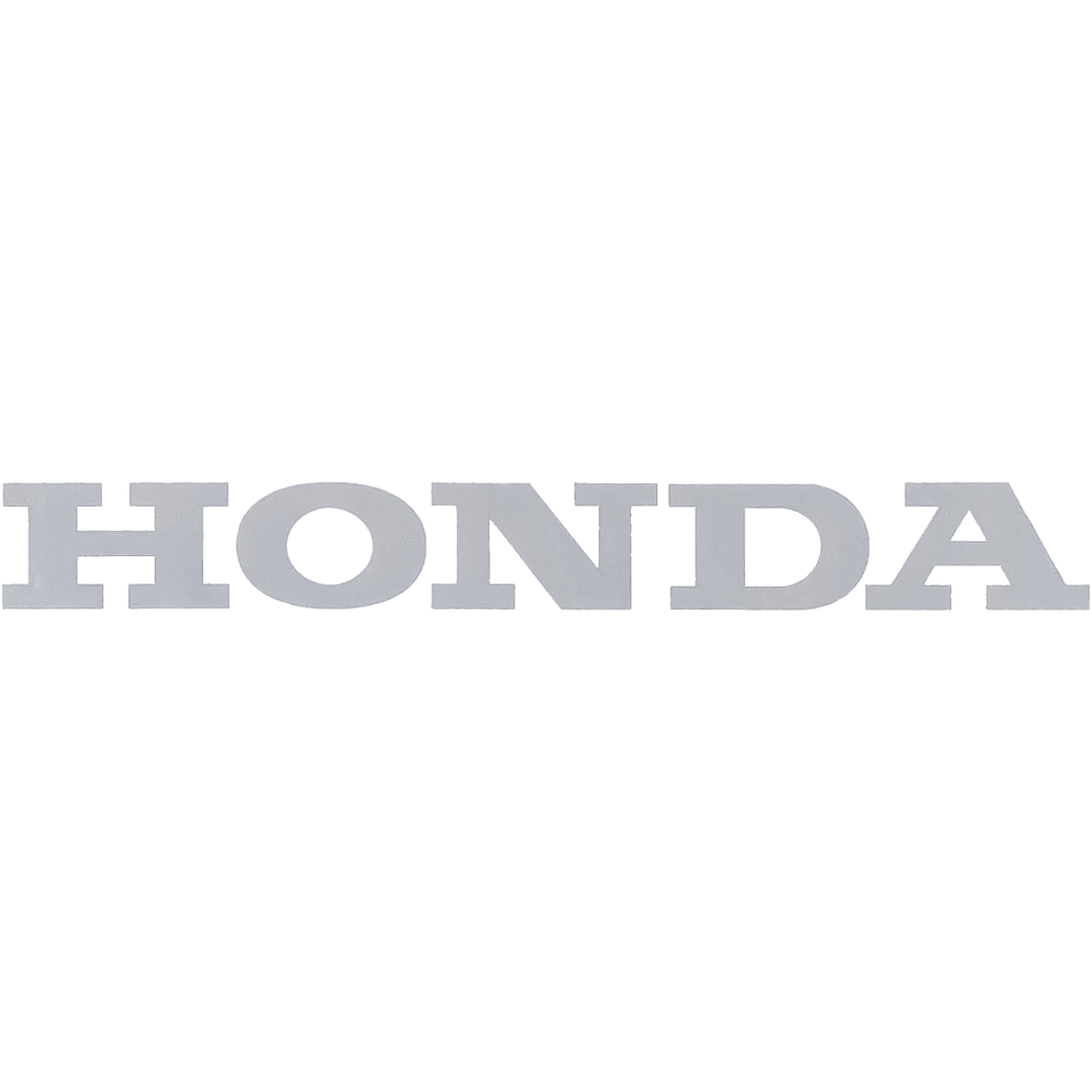 H87S - HONDA STICKER SILVER (10/BAG)