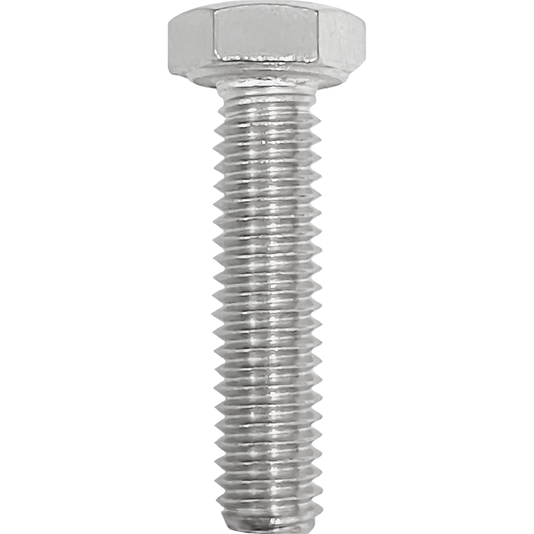 HBS625 - HEX BOLT STAINLESS STEEL 6MM X 25MM (25/BAG)
