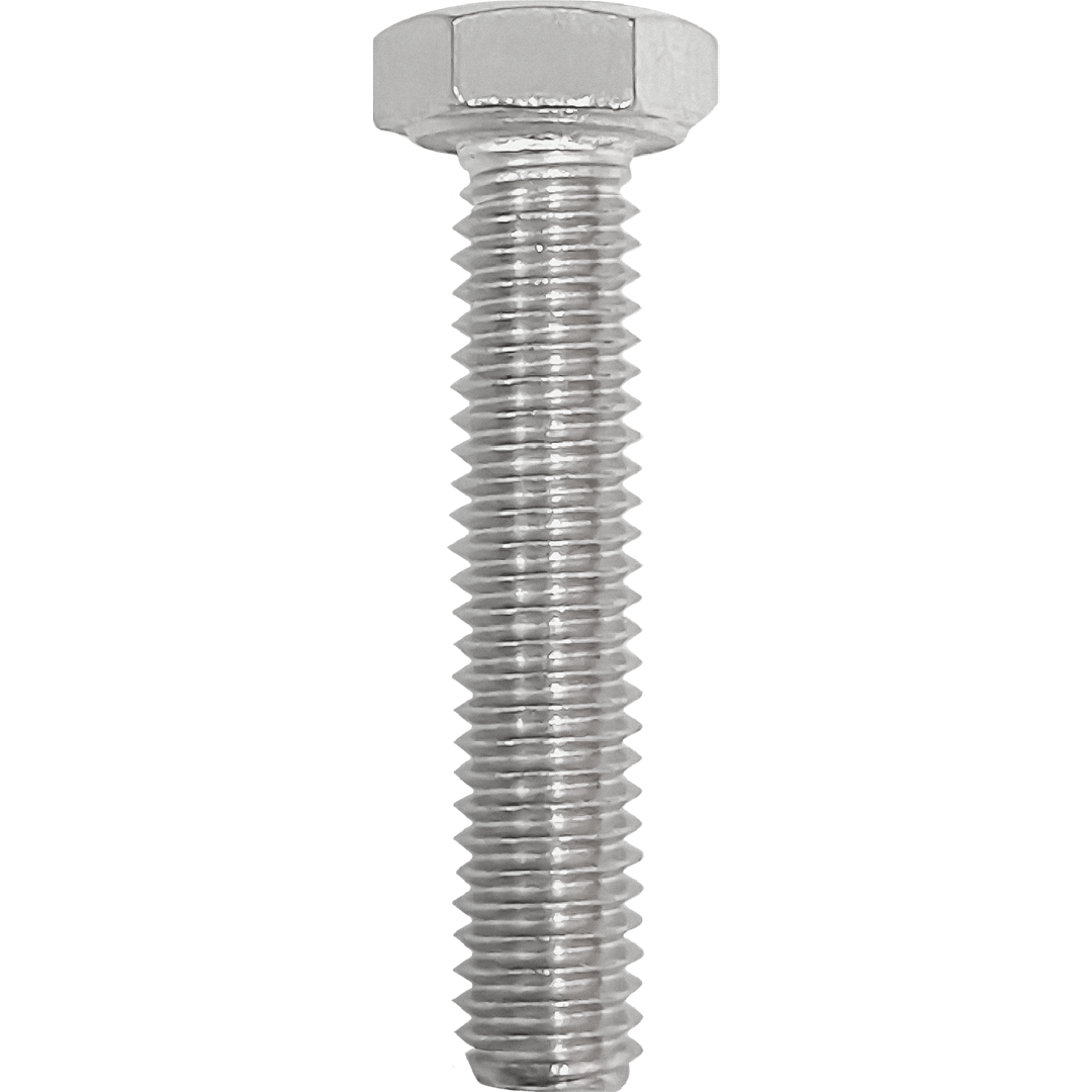 HBS630 - HEX BOLT STAINLESS STEEL 6MM X 30MM (25/BAG)