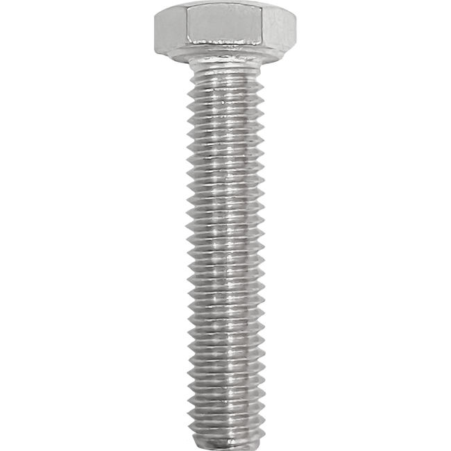 HBS630 - HEX BOLT STAINLESS STEEL 6MM X 30MM (25/BAG) Hover Image