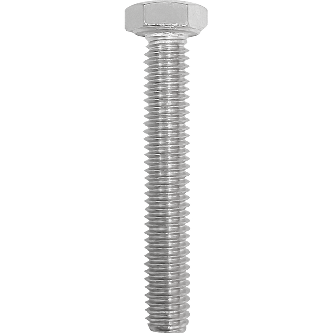 HBS640 - HEX BOLT STAINLESS STEEL 6MM X 40MM (25/BAG) Hover Image