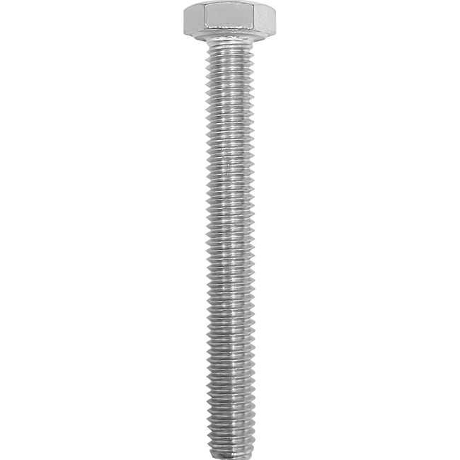 HBS650 - HEX BOLT STAINLESS STEEL 6MM X 50MM (25/BAG) Hover Image