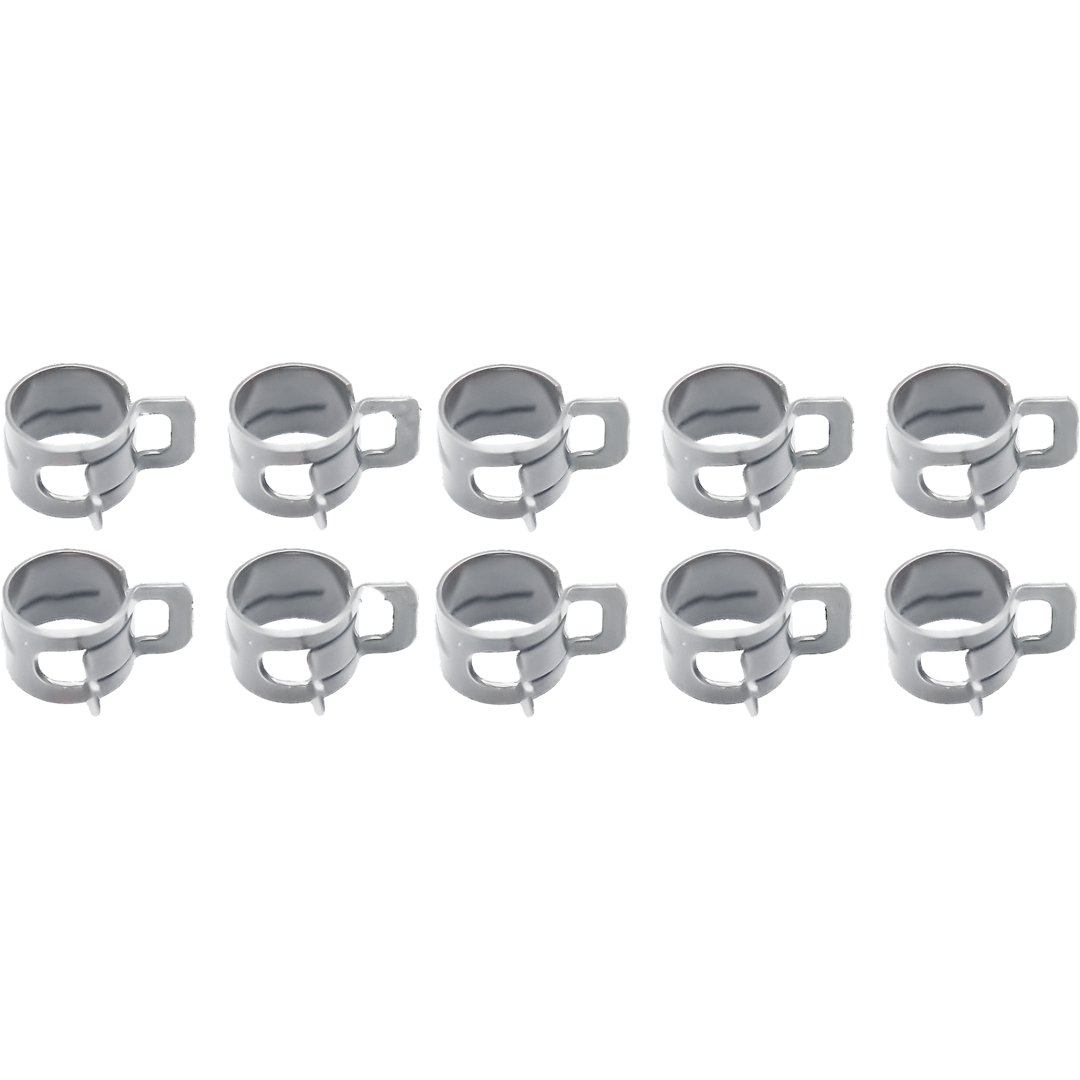 HC2A - 10MM DIAMETER HOSE CLAMP (10/BAG)