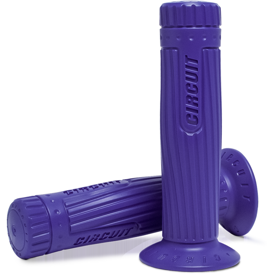 HGC10BL - CIRCUIT CAFE RACER GRIP BLUE