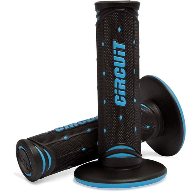 HGC12BL - CIRCUIT JUPITER RACING GRIP BLACK/BLUE Hover Image