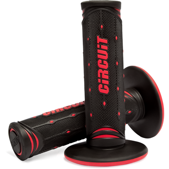 HGC12R - CIRCUIT JUPITER RACING GRIP BLACK/RED Hover Image