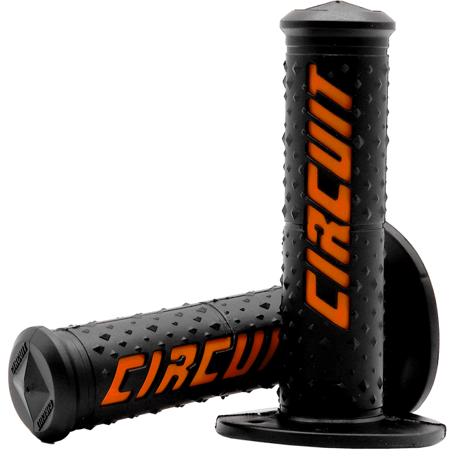 HGC14O - CIRCUIT ELECTRA RACE GRIP BLK/ORANGE Hover Image