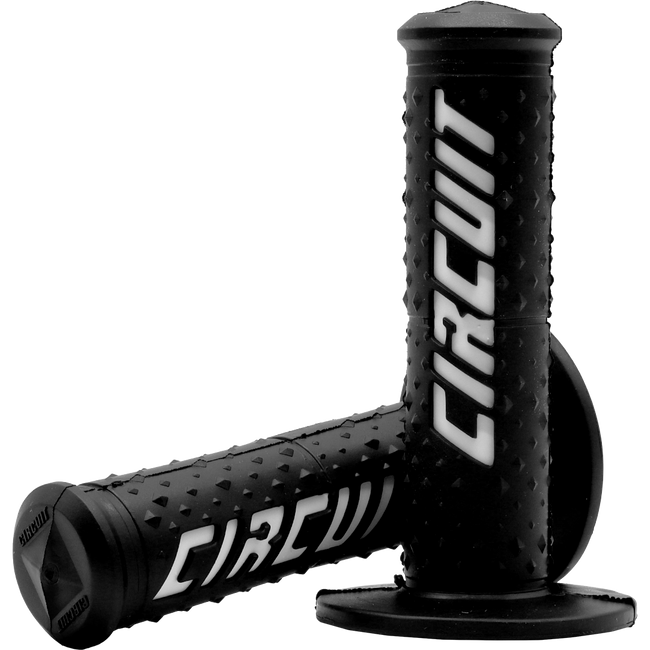 HGC14W - CIRCUIT ELECTRA RACE GRIP BLK/WHITE Hover Image