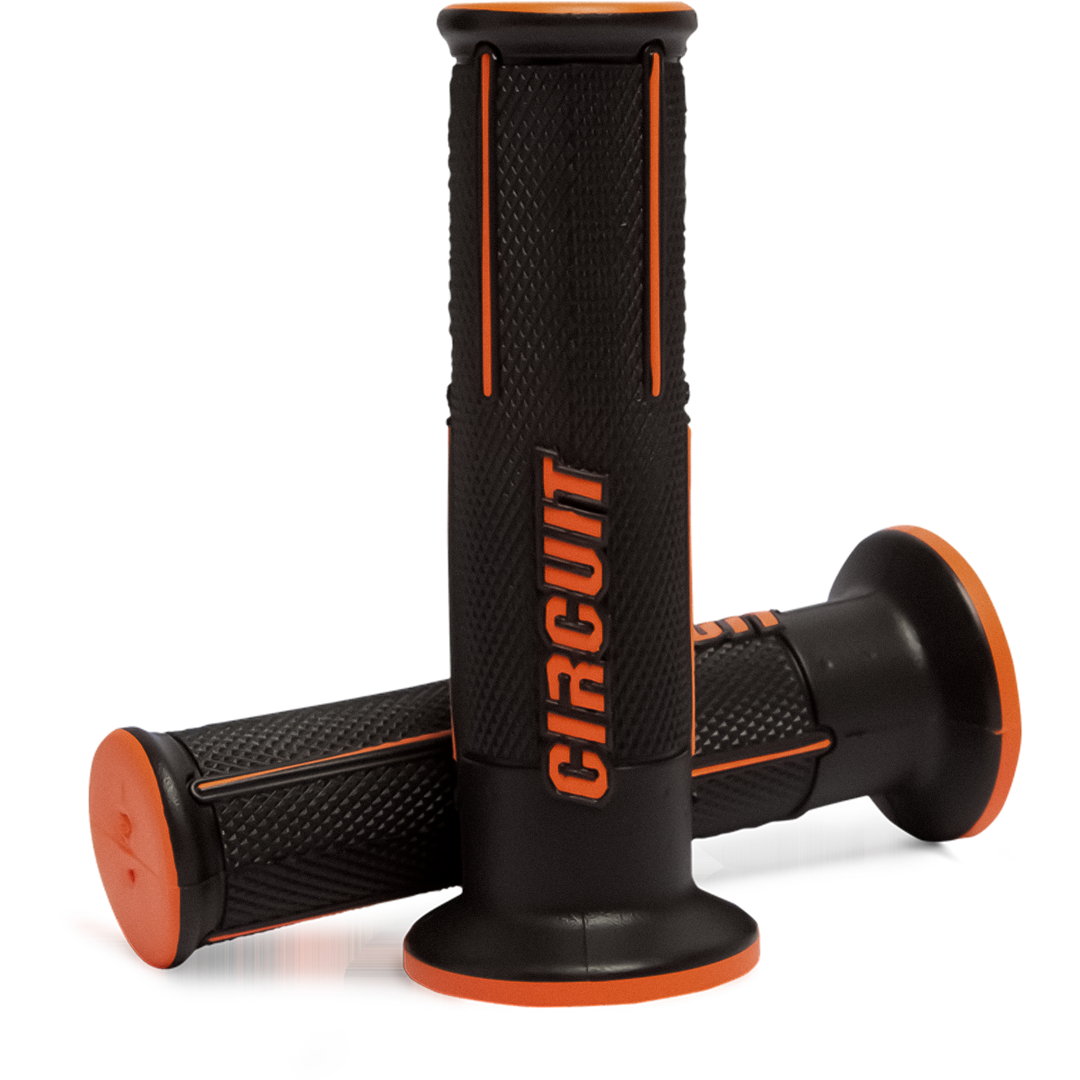 HGC16O - CIRCUIT SPEED RACE GRIP CLOSED BLK/ORANGE