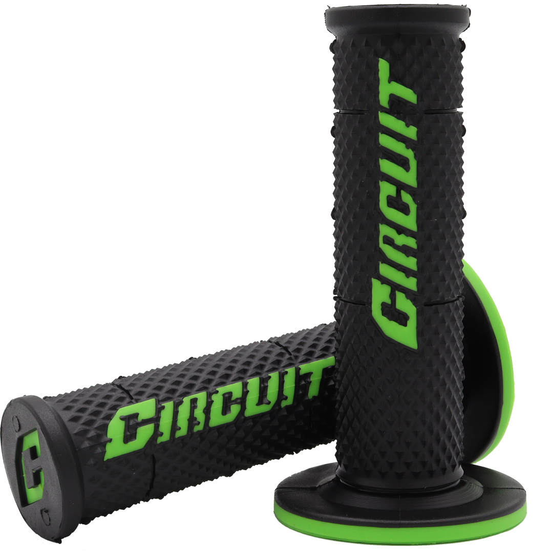 HGC18GR - CIRCUIT V GRIP BLACK GREEN