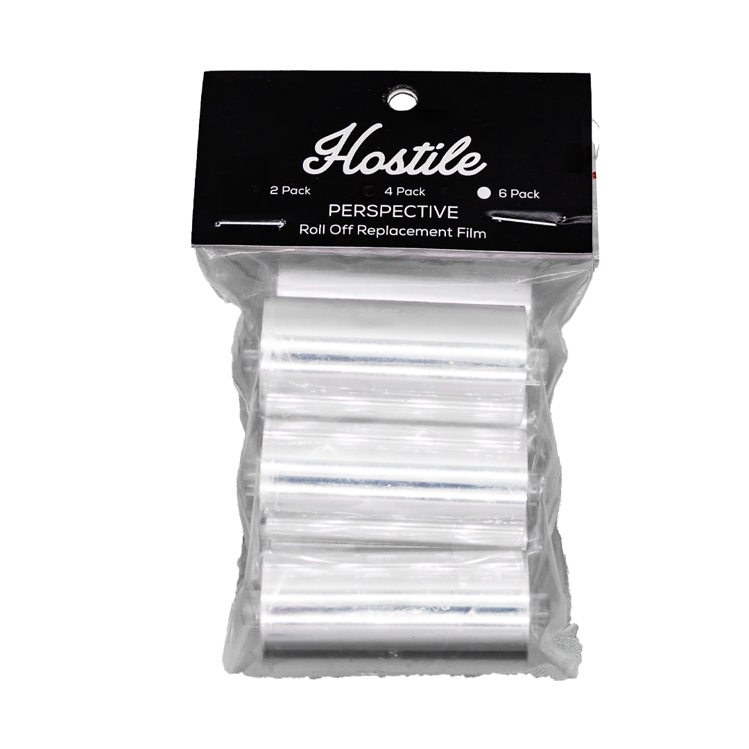 HHGRR - HOSTILE PERSPECTIVE GOGGLE ROLL OFF (6 ROLLS)
