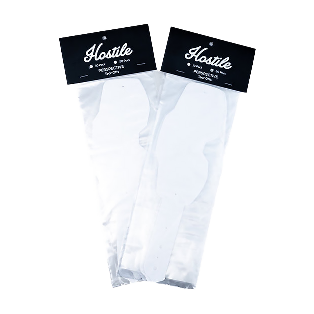 HHGT - HOSTILE PERSPECTIVE GOGGLE TEAR OFF (20/PK)