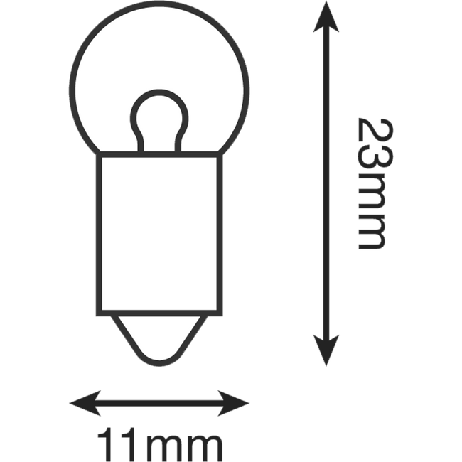 HL024 - INSTRUMENT BULB 6V 3W (10/BOX) Hover Image