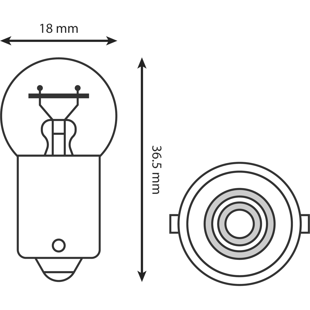 HL1610 - INDICATOR BULB 6V 10W (10/BOX)