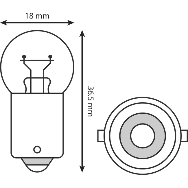 HL1619 - INDICATOR BULB 12V 10W (10/BOX) Hover Image