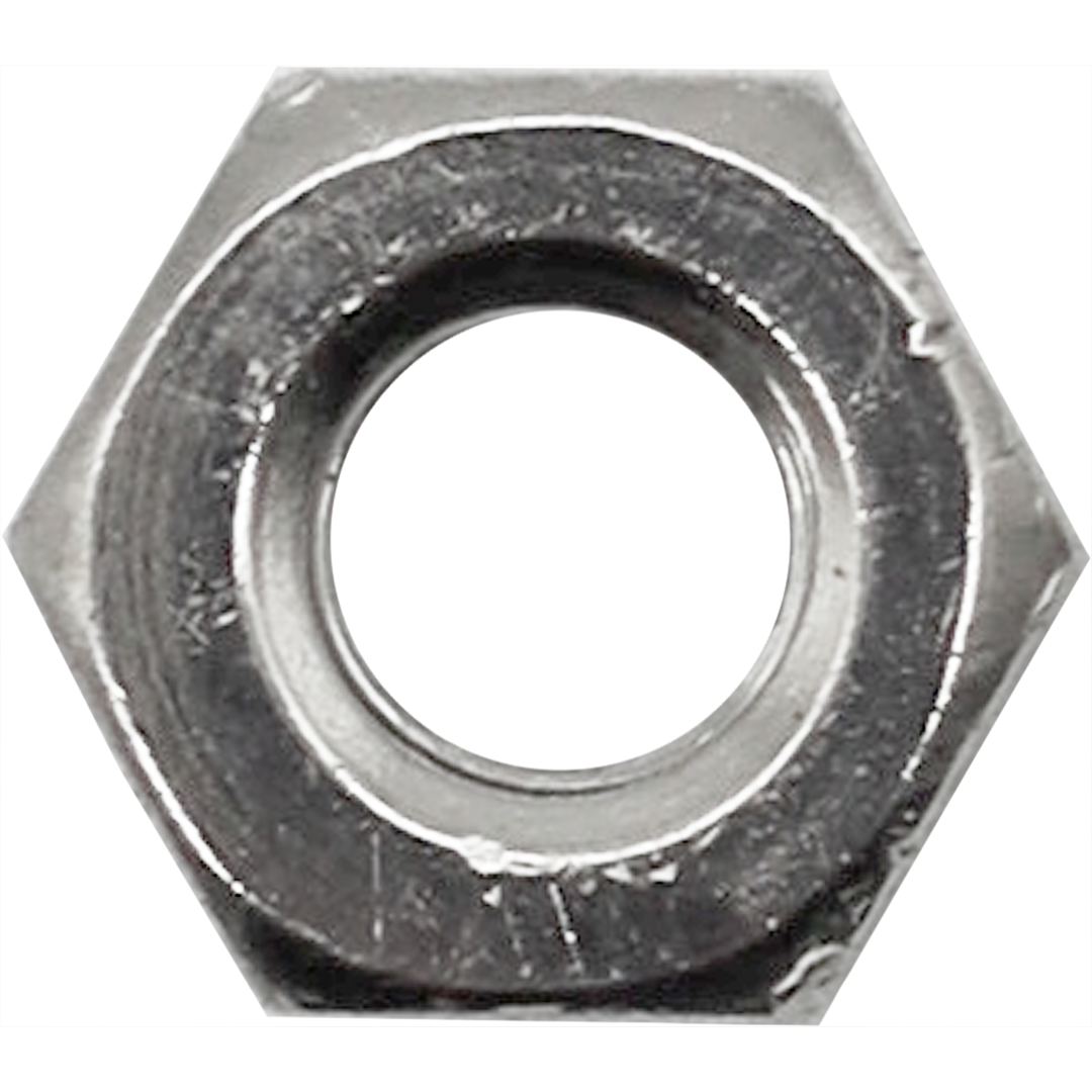 HN4 - HEX NUTS 4MM (100/BAG)