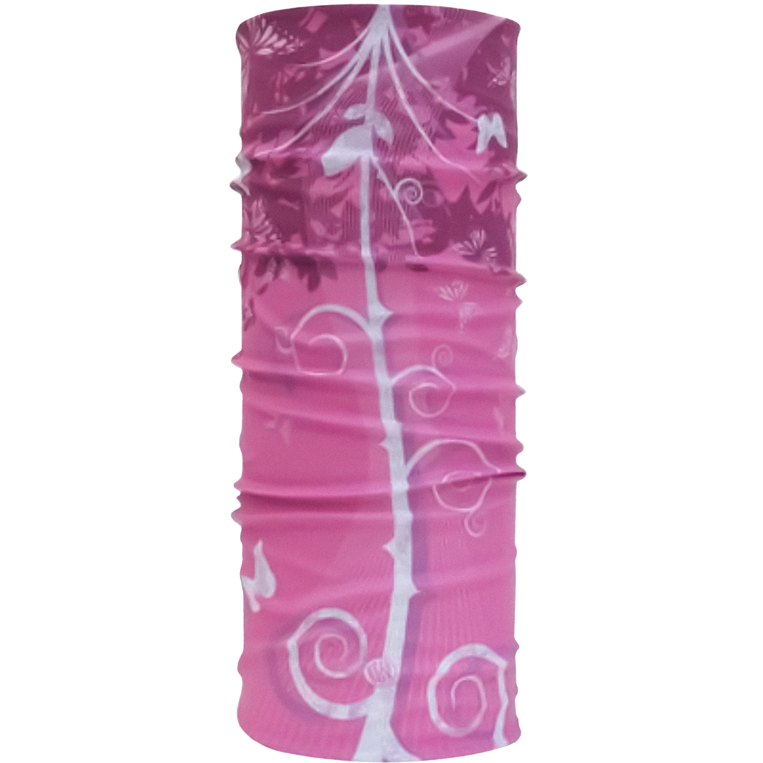 HSX14 - HEADSOX BUTTERFLY PINK