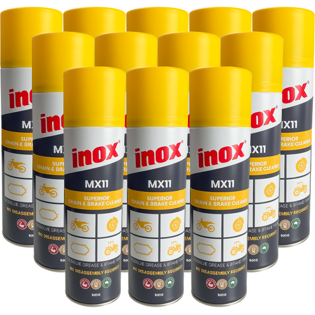INOX11 - MX11 CHAIN/BRAKE CLEAN 500G (12/CTN)