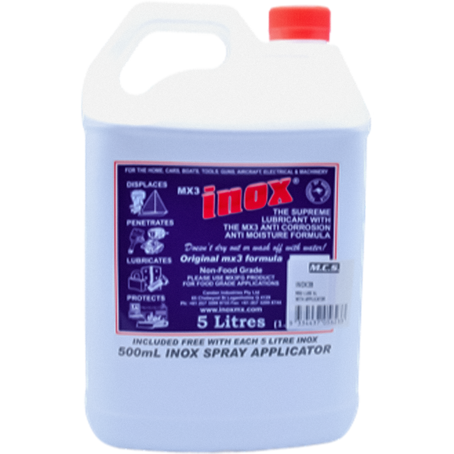INOX3B - MX3 LUBE WITH APPLICATOR 5 LITRE Hover Image
