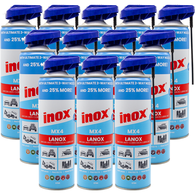INOX4TW - MX4 LANOX LUBE TWO WAY STRAW 375G (12/CTN) Hover Image