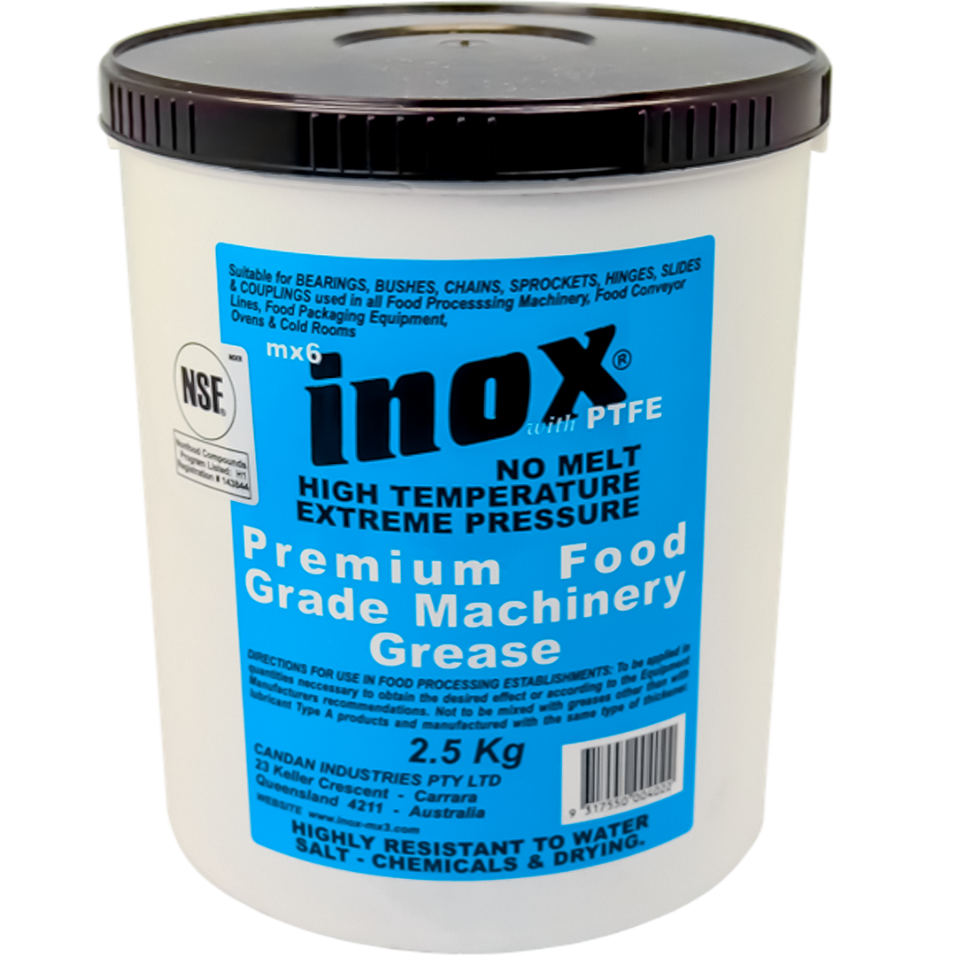 INOX6B - MX6 RUBBER GREASE TUB 2.5KG