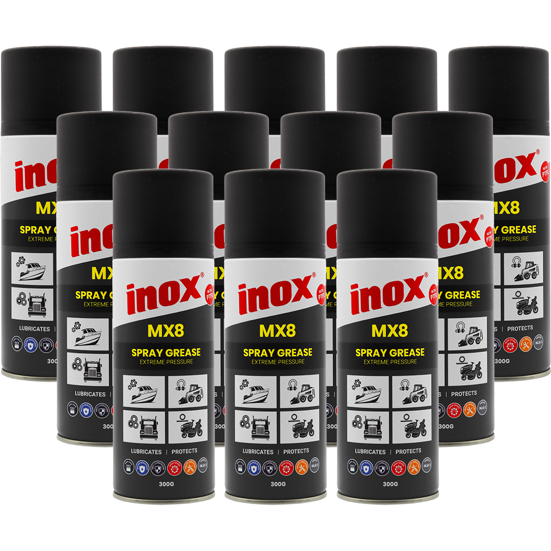 INOX8 - MX8 PTFE GREASE AEROSOL 300G (12/CTN)