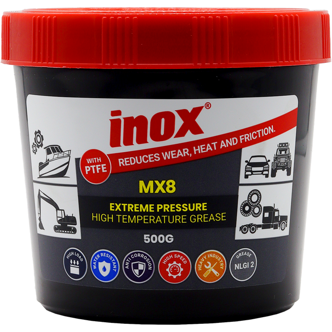 INOX8B - MX8 PTFE GREASE TUB 500G Hover Image