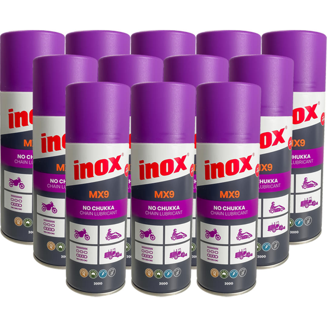 INOX9 - MX9 CHAIN LUBE AEROSOL 300G (12/CTN)
