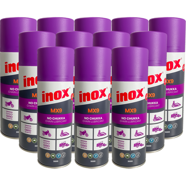 INOX9 - MX9 CHAIN LUBE AEROSOL 300G (12/CTN) Hover Image