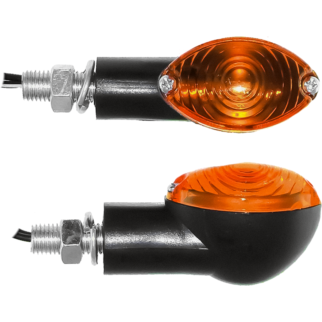IU16 - MINI CAT EYE INDICATOR BLACK