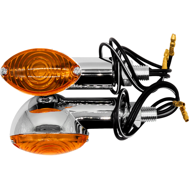 IU16C - MINI CAT EYE INDICATOR CHROME Hover Image