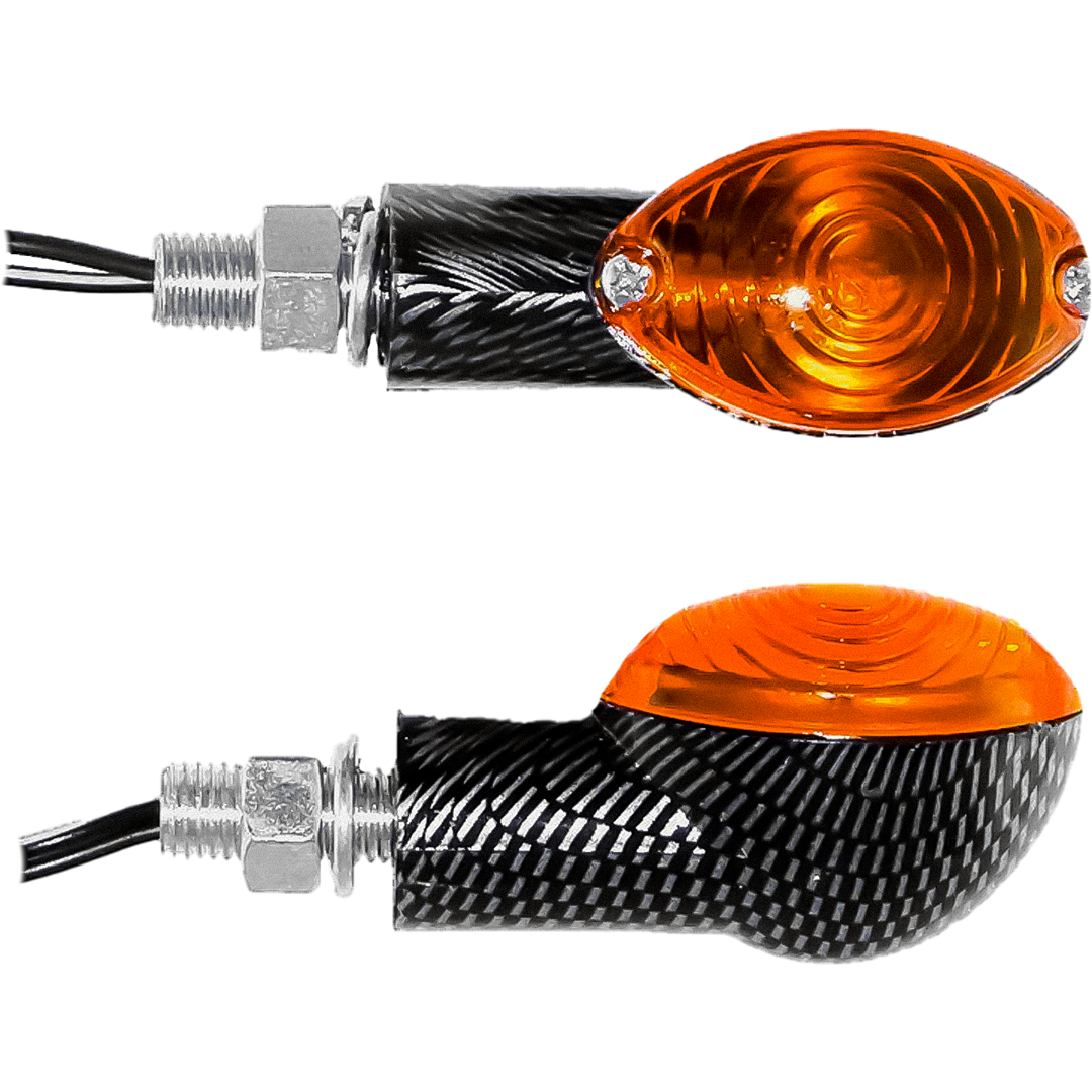 IU16CF - MINI CAT EYE INDICATOR CARBON FIBRE